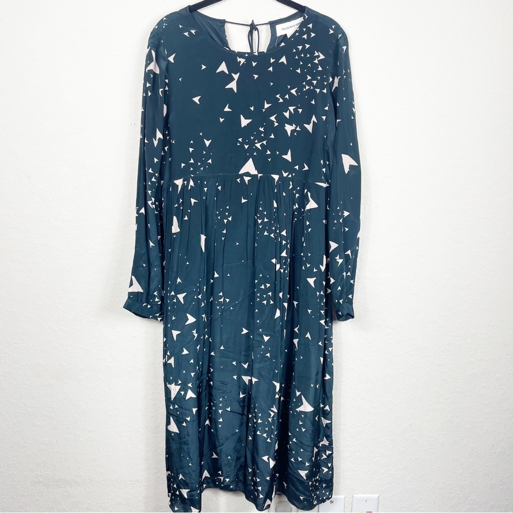 Tallulah & Hope black geometric design dress size 10